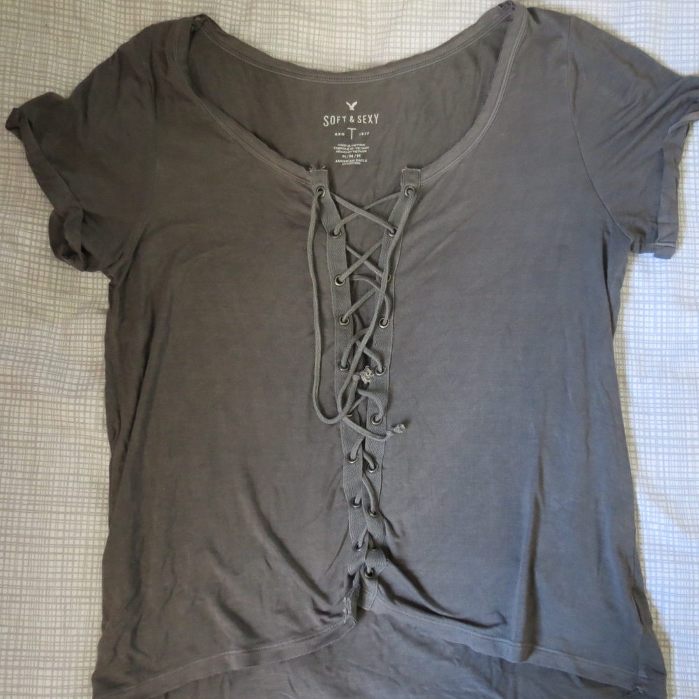AE Soft & Sexy Tie Shirt